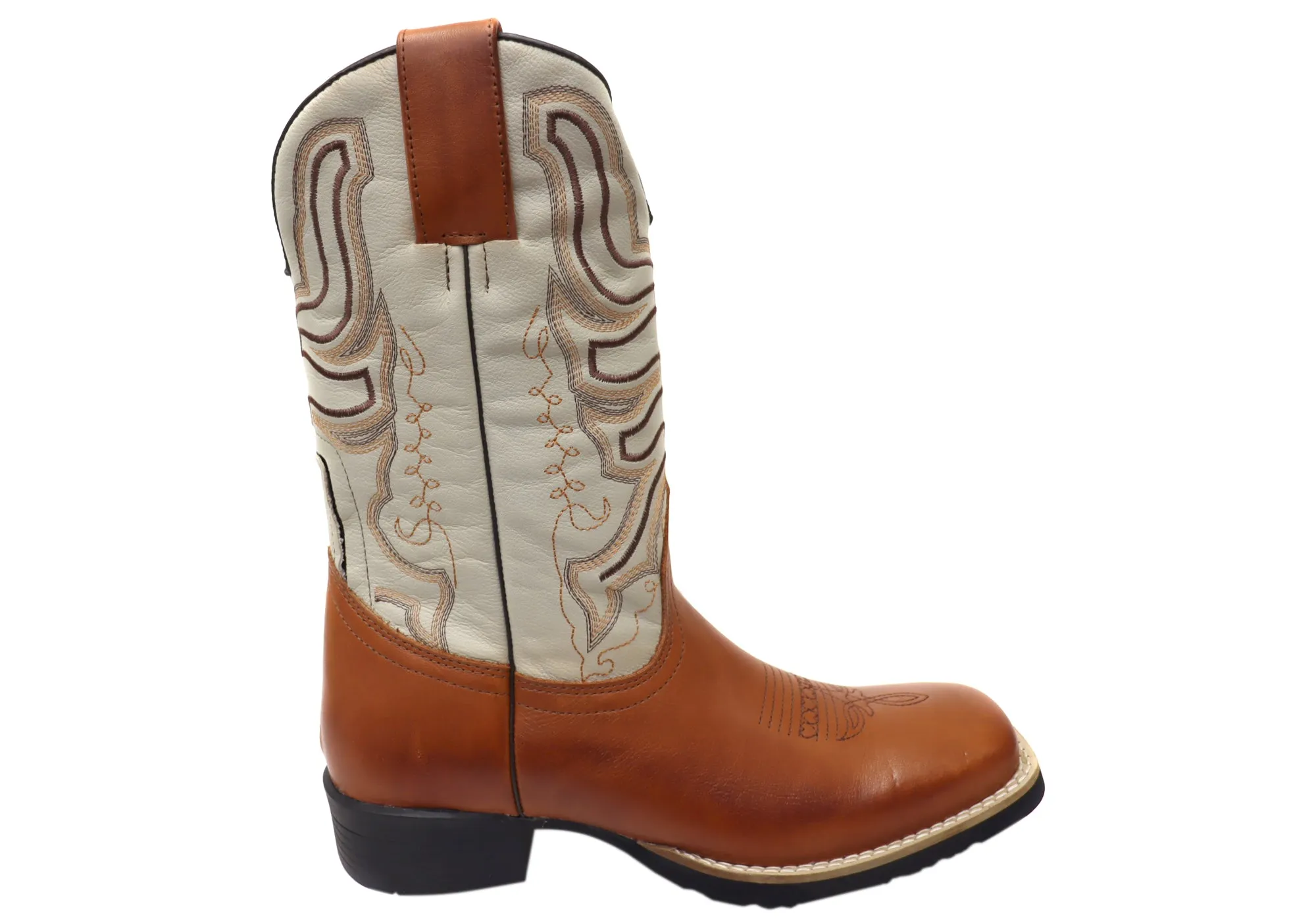 Supportive Cold Trek D Milton Ridgeland Mens Leather Comfortable Western Cowboy Boots