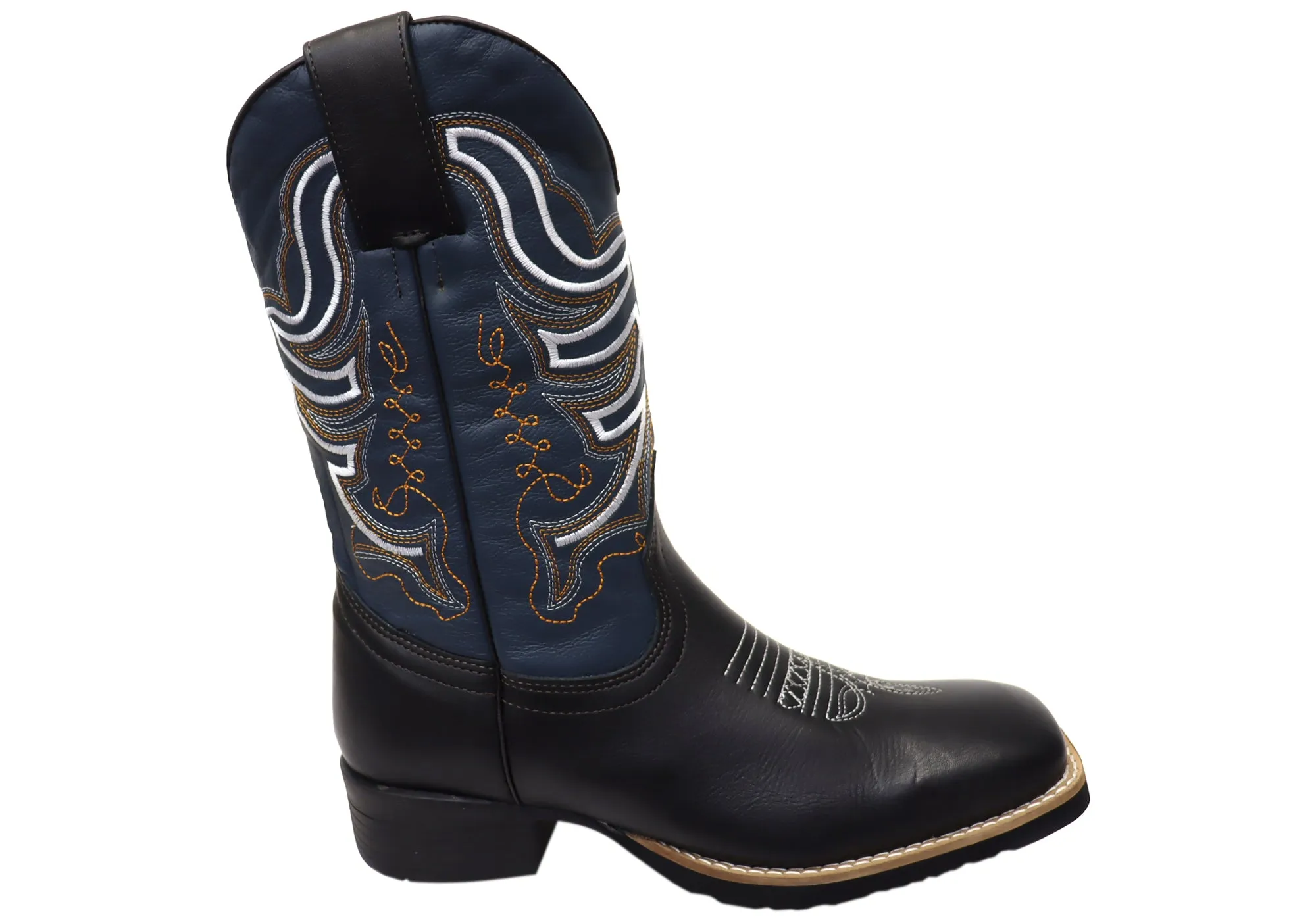 urban commuting Lace Up Design D Milton Ridgeland Mens Leather Comfortable Western Cowboy Boots