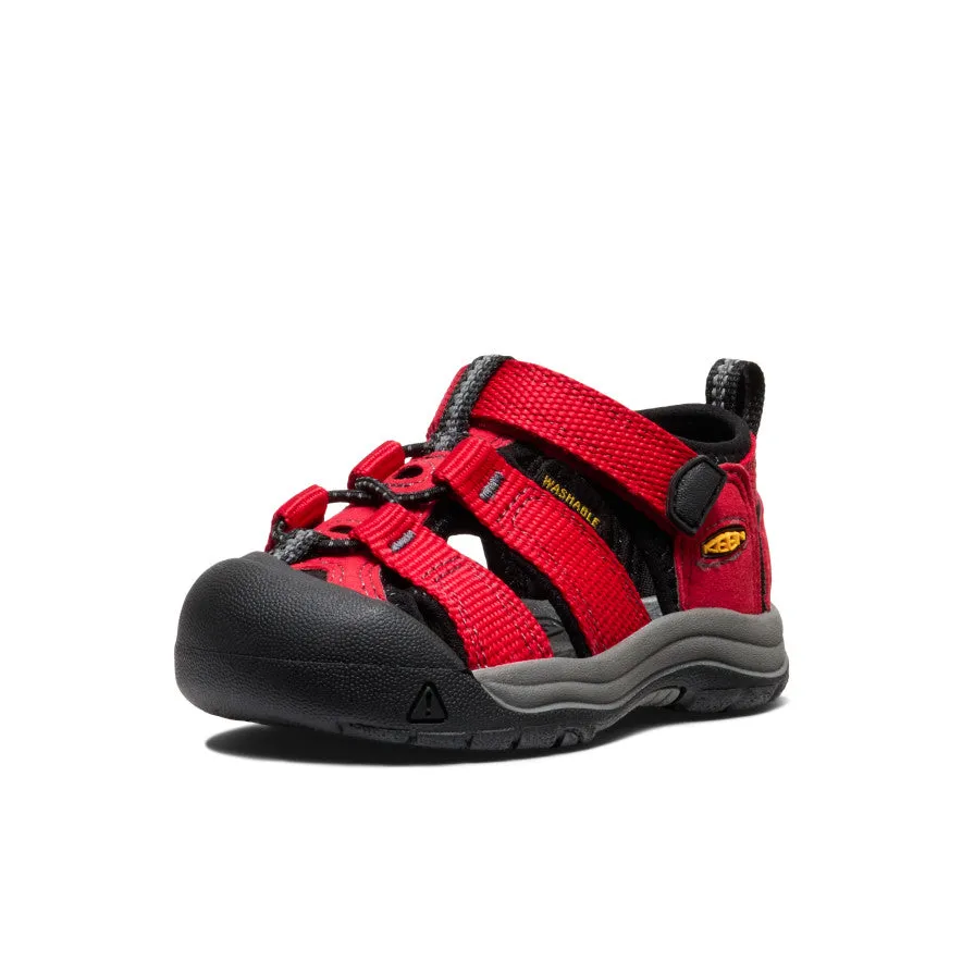 Cushioned Straps Toddlers' Newport H2  |  Ribbon Red/Gargoyle
