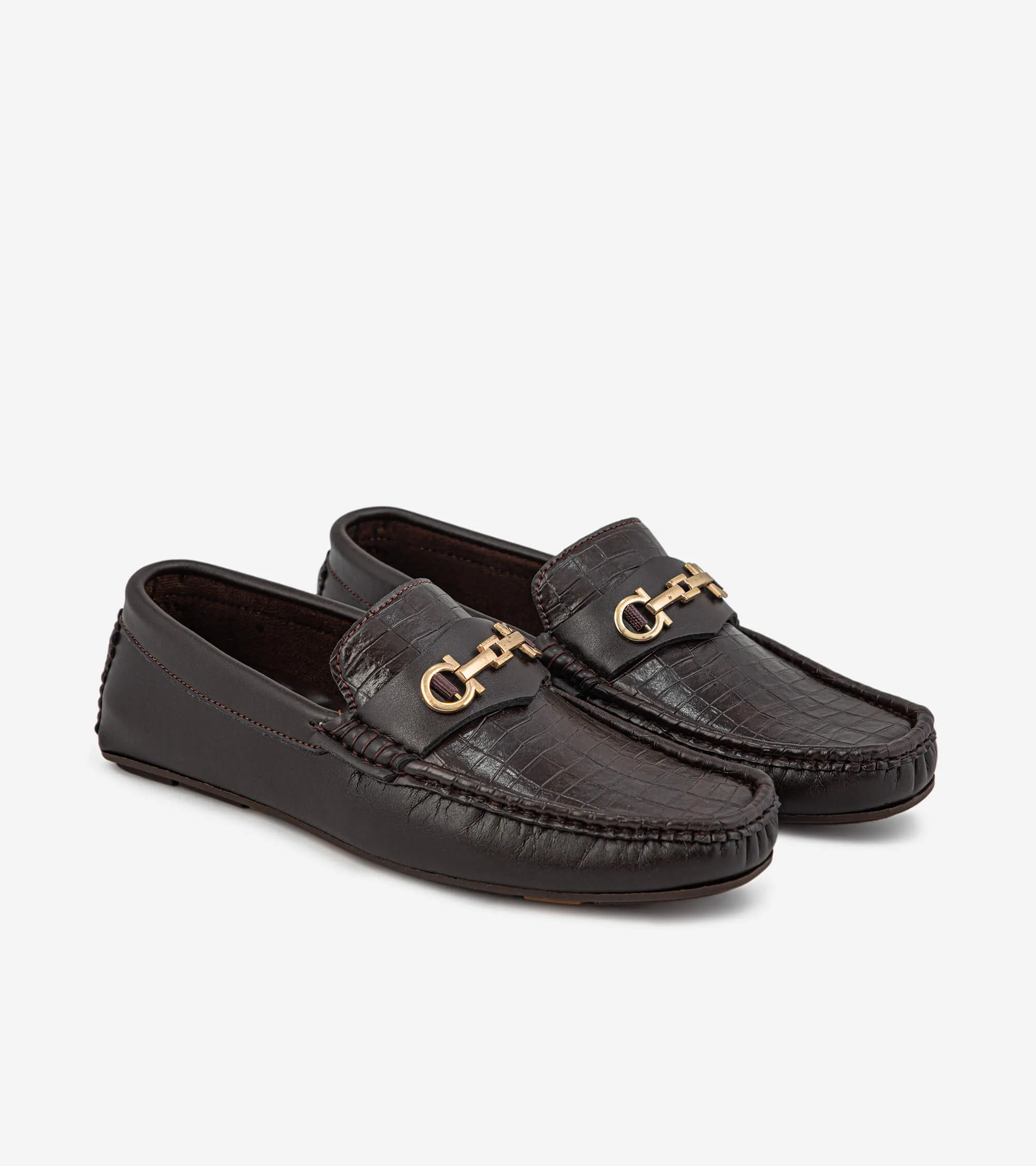 Men's Moccasins US-TE-5355 Easy Slip On Laidback Mood