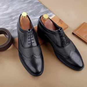 Smooth Leather Soft Flex Bacca Bucci VICTORIA Formal Shoes with Superior Comfort | All Day Wear Office Or Party Lace-up Shoes