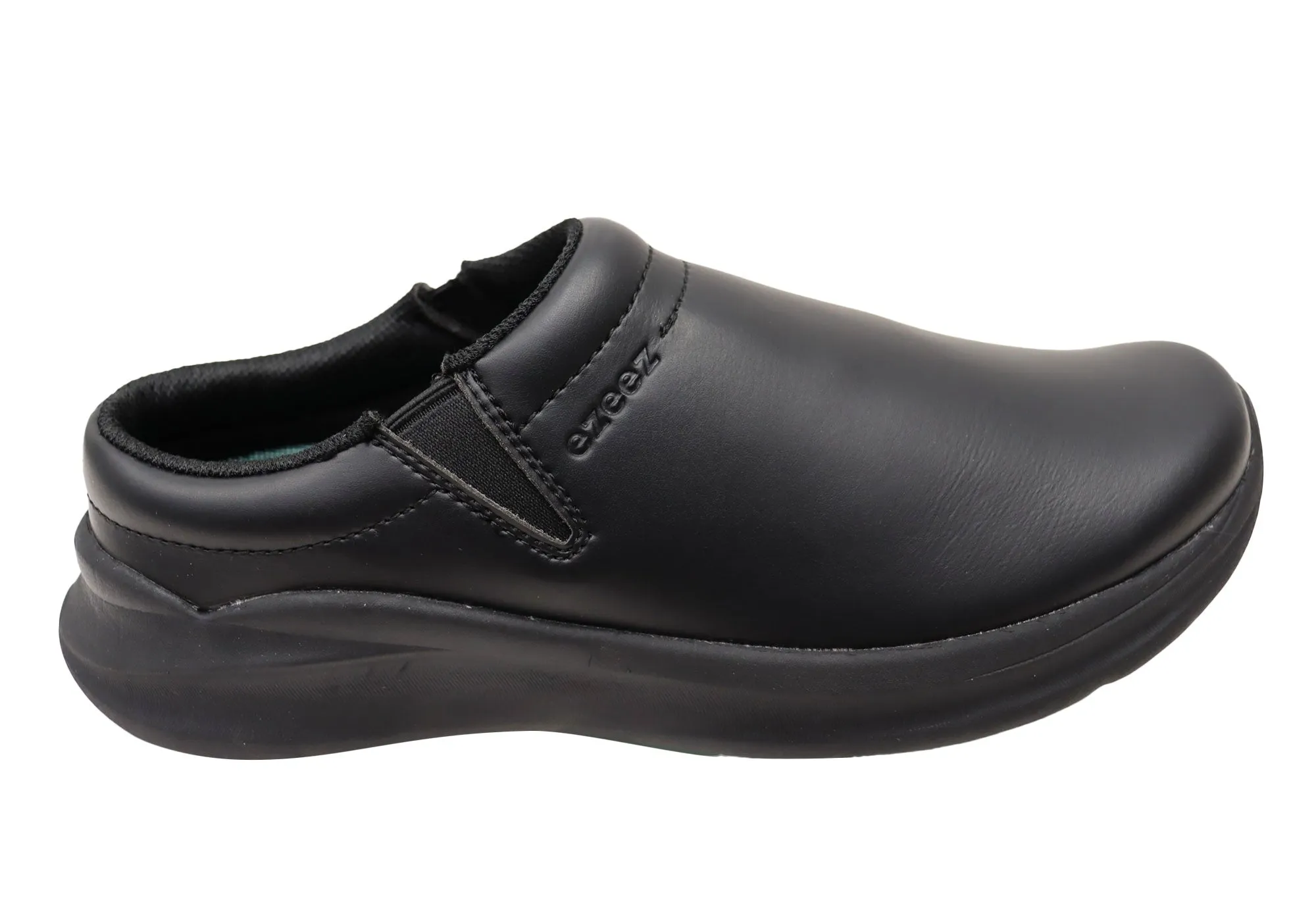 Ezeez Phoebe Womens Comfortable Non Slip Work Shoes Clogs Reel Fit Calm Jog