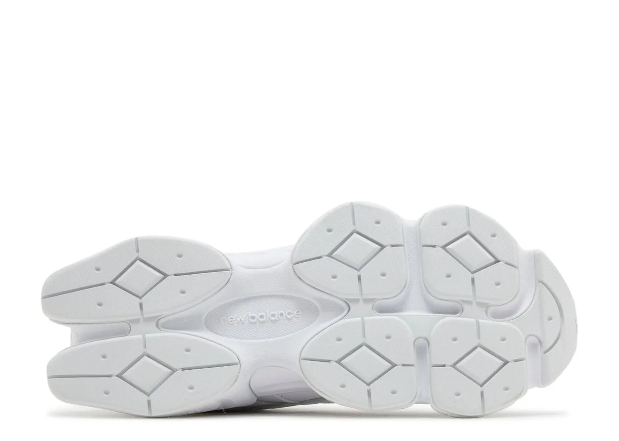New Balance 9060 Triple White Moisture wicking