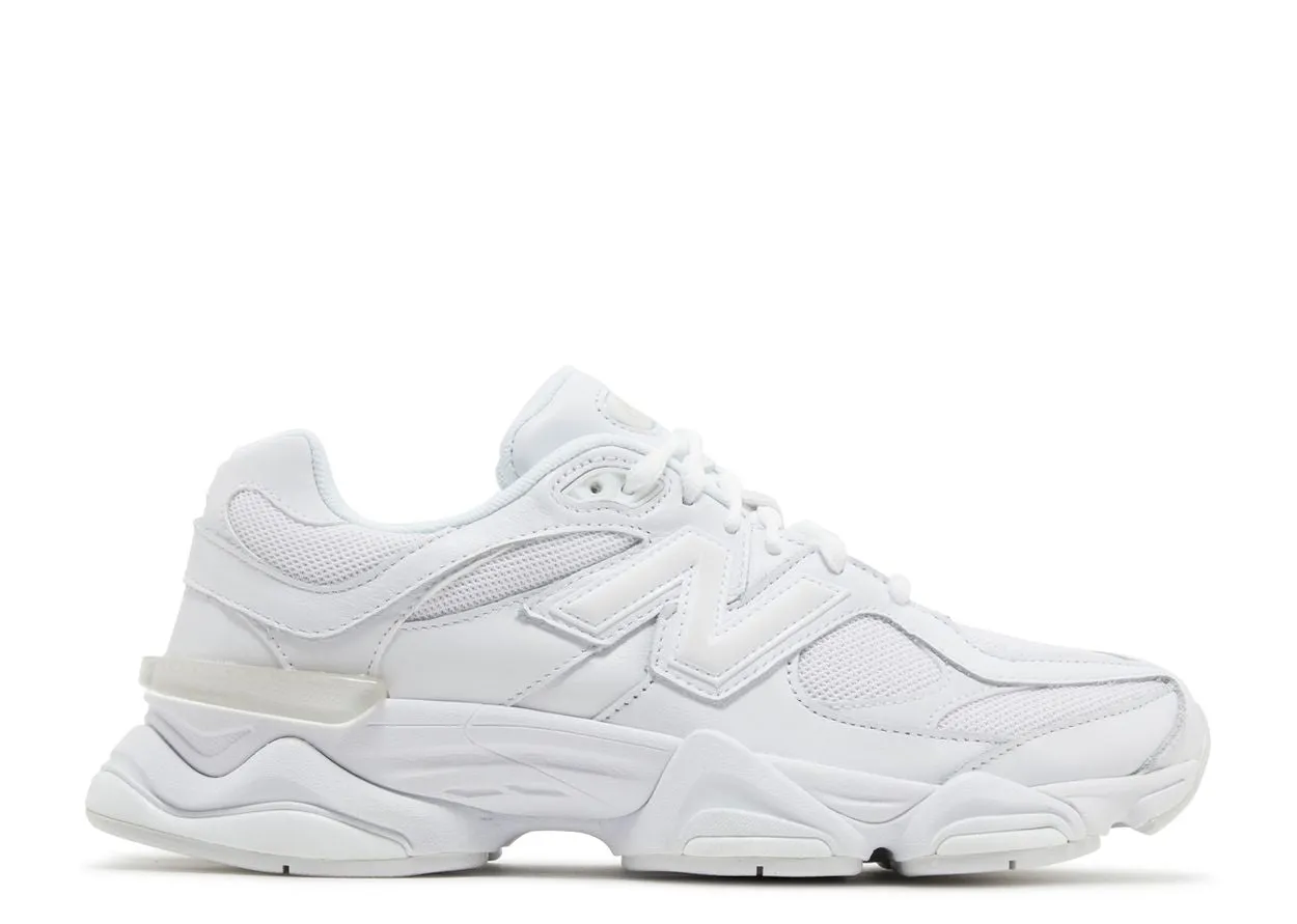 Comfort Heel Pool Time New Balance 9060 Triple White