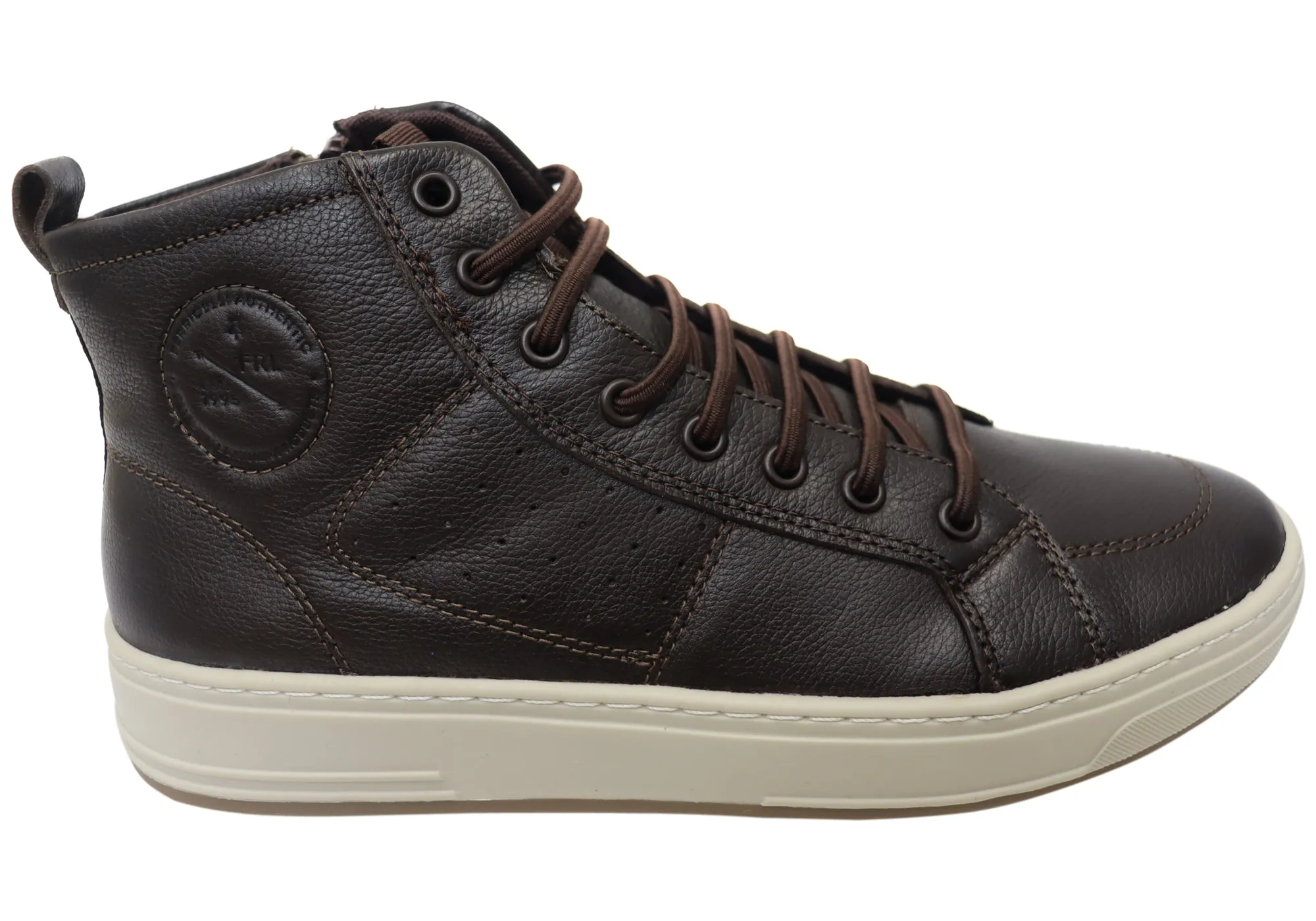 Ferricelli Alex Mens Comfortable Leather Casual Boots Made In Brazil Functional Design