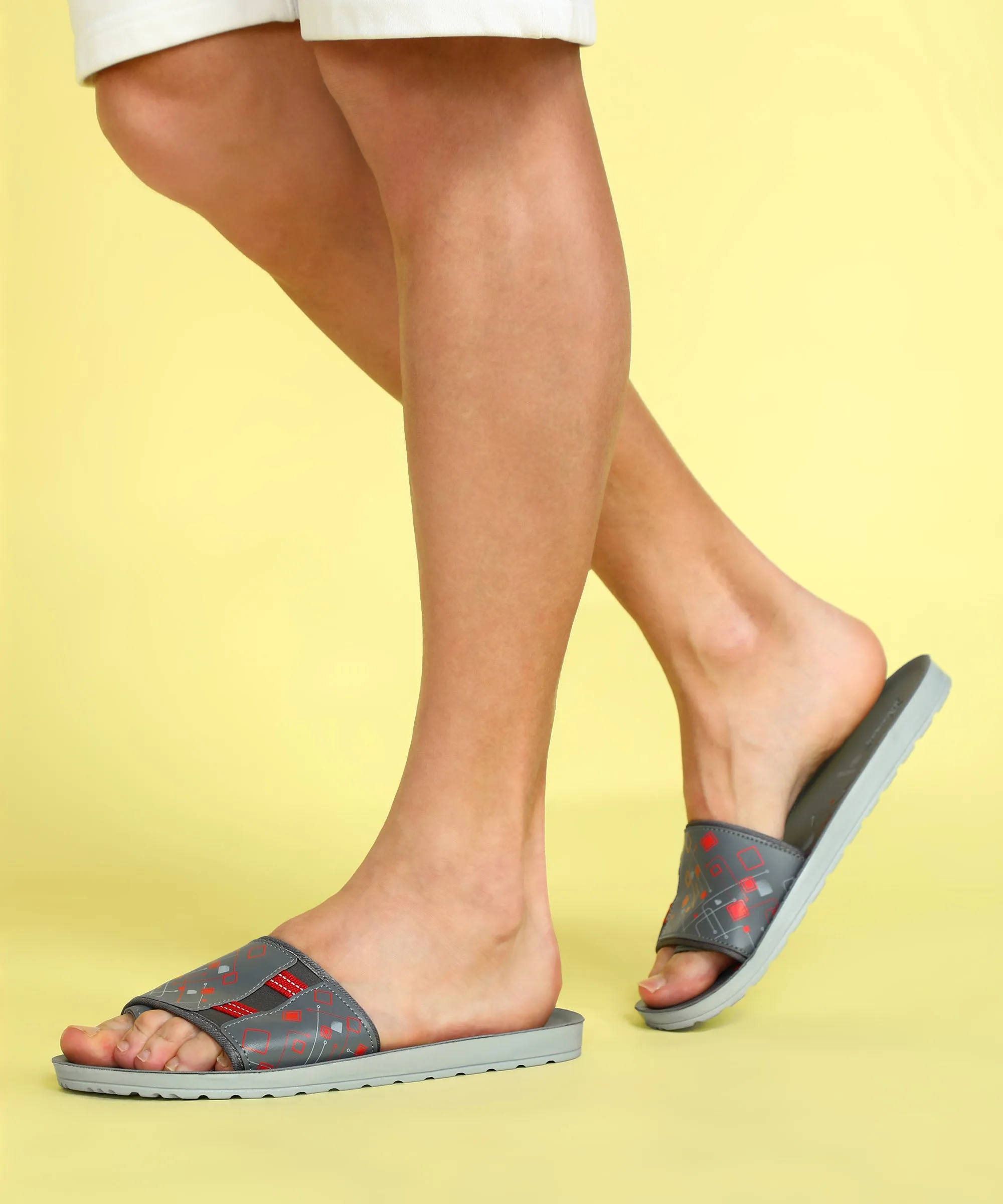 Easy Days Sunshine Walk Paragon  PUK2218G Men Casual Sliders | Stylish Trendy Lightweight Slides | Casual & Comfortable Slippers | For Everyday Use
