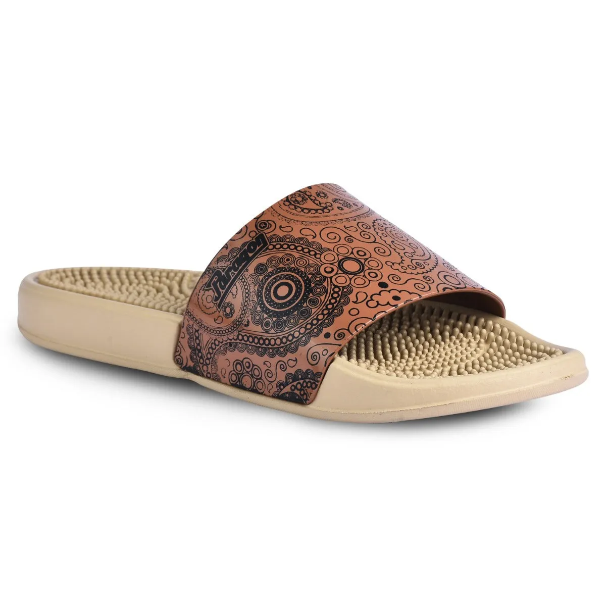 Paragon  EVK10909L Women Casual Slides | Stylish Sliders for Everyday Use for Ladies | Trendy & Comfortable Slippers with Cushioned Soles Breathable Footbed