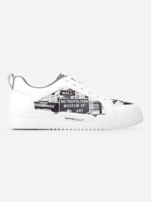 Impact absorption Men's White Graphic Print Sneakers IX6019