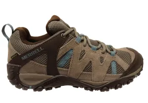 Agile Motion Merrell Womens Deverta 2 Waterproof Comfortable Leather Hiking Shoes