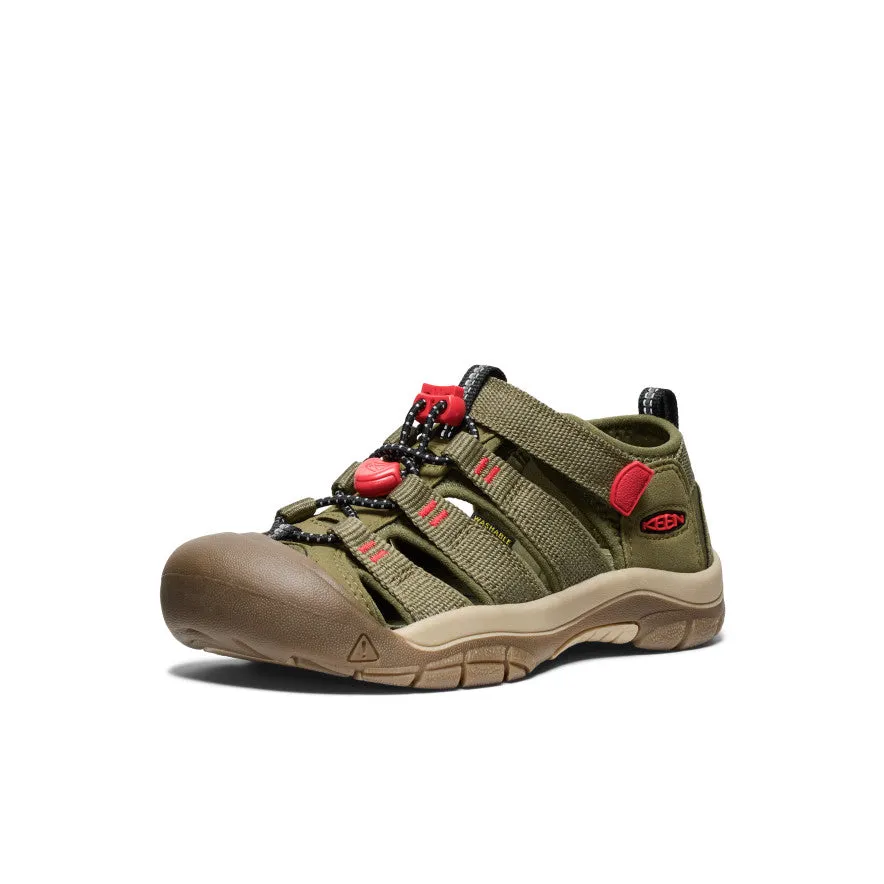 Big Kids' Newport H2  |  Martini Olive/Aura Orange Classic Style Relax Comfort Fit