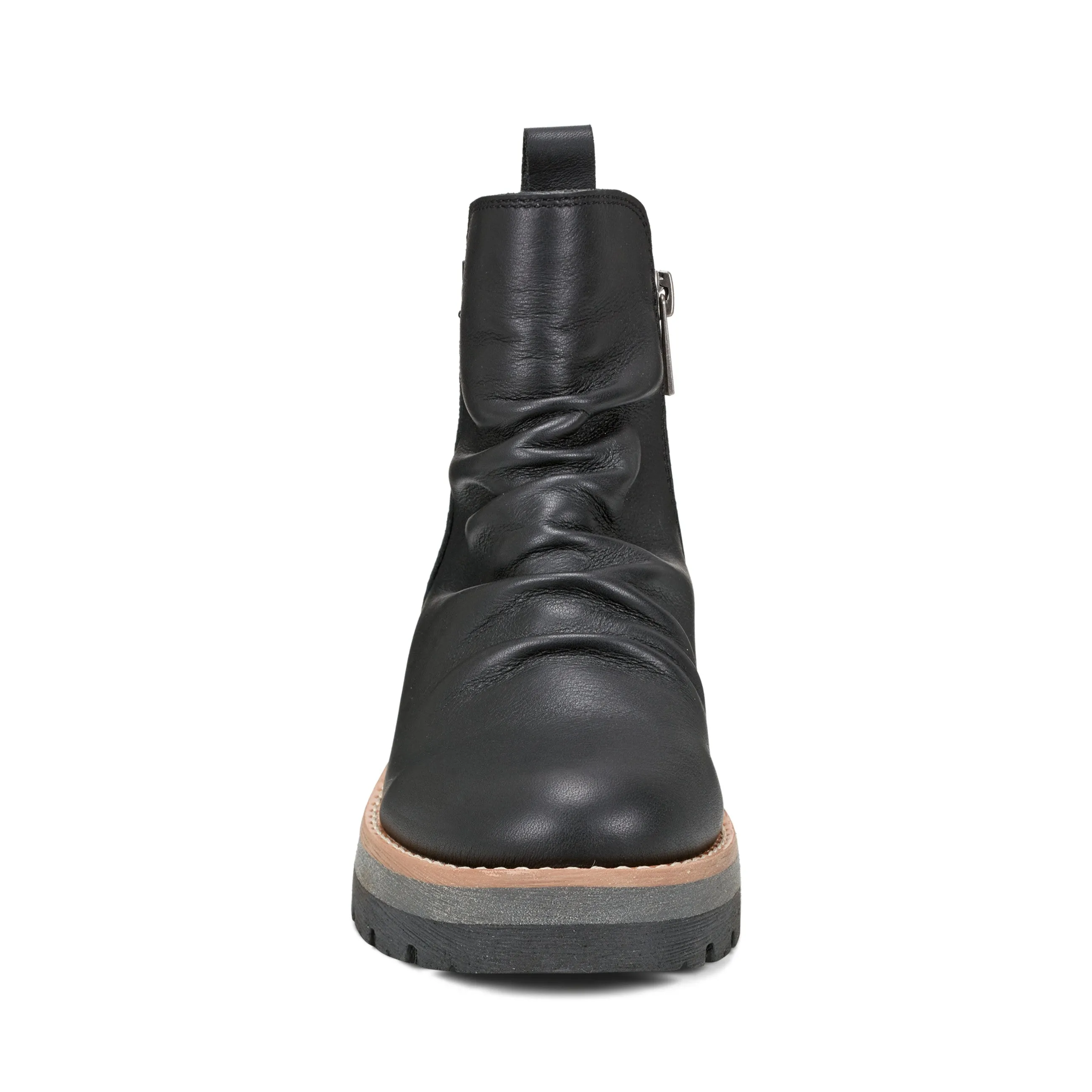 Rain Guard Star Mood Yonder Waterproof Ruched Lug Sole Casual Booties