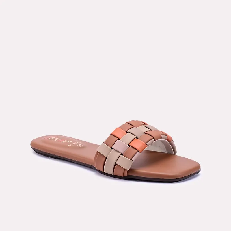 Spring Jump Festival Vibe Finesse Mustard Casual Flats 0412376