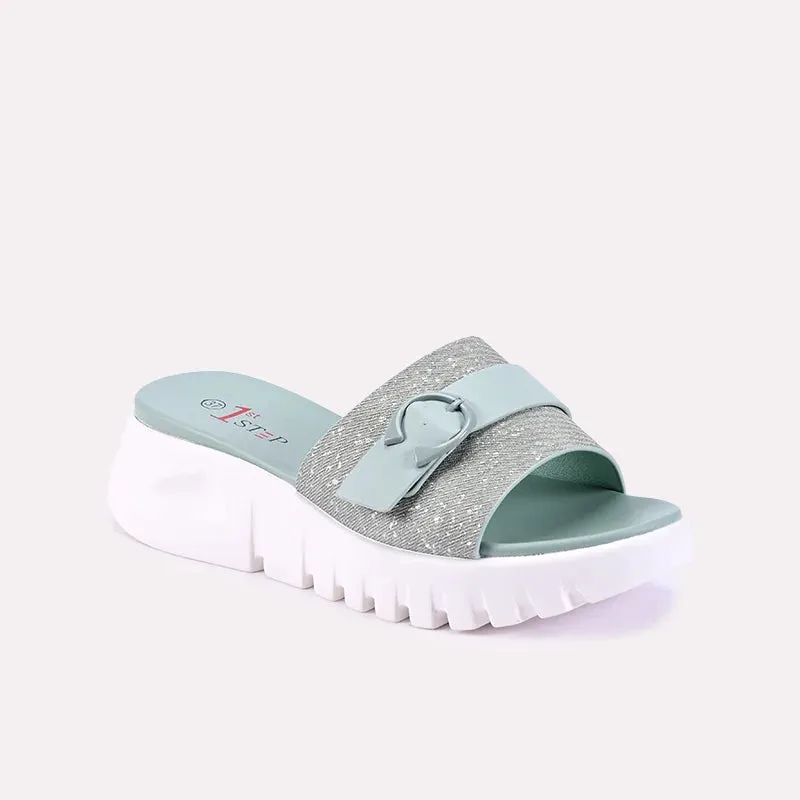 Lex Green Comfy Slippers 0412682 Casual