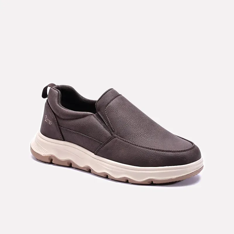 Turbo Rush Brown Sneaker Shoes 0120529 MemoryFoam Firm Cushion