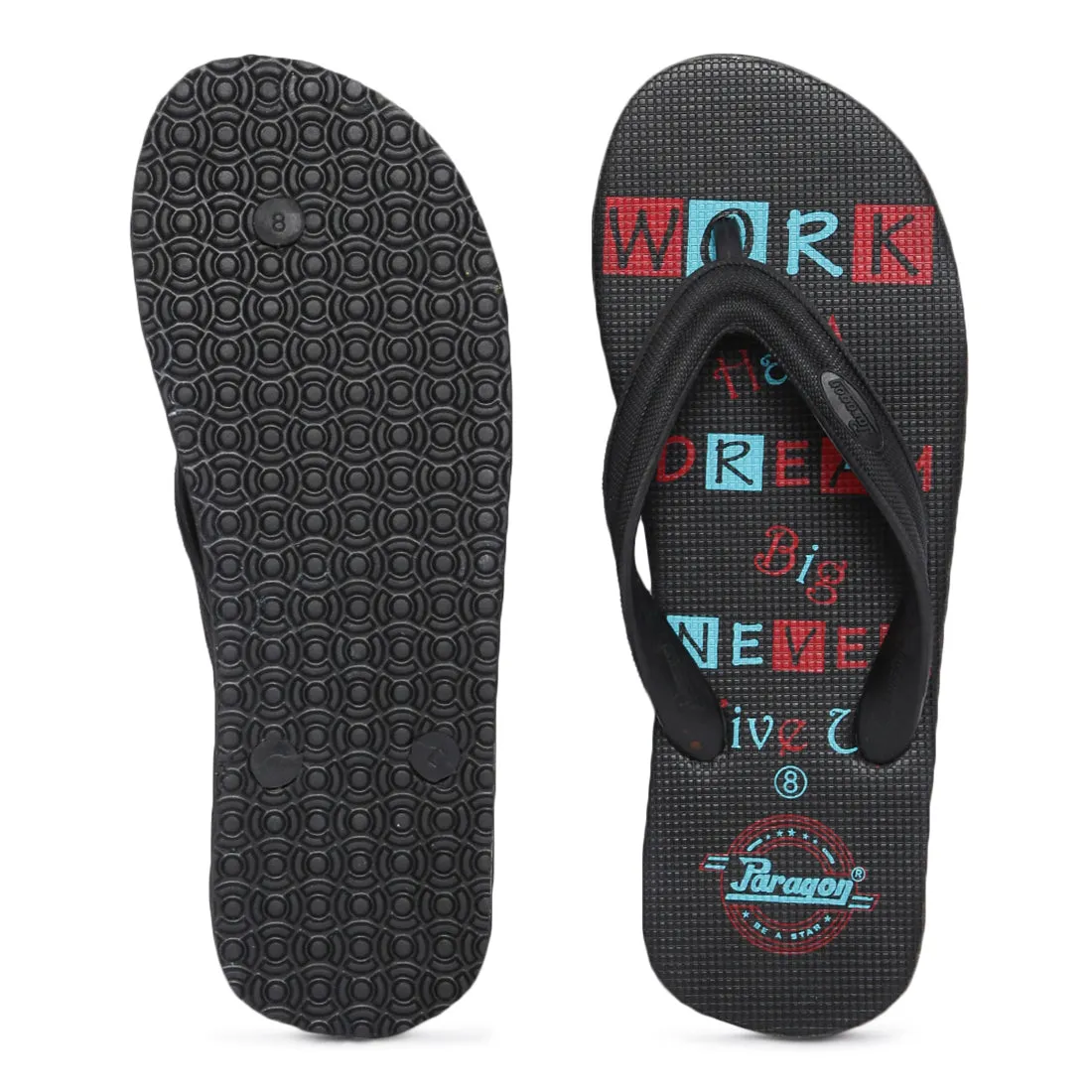 Paragon  HWK3705G Men Stylish Lightweight Flipflops | Casual & Comfortable Daily-wear Slippers for Indoor & Outdoor | For Everyday Use Lightweight Fit Seamless construction