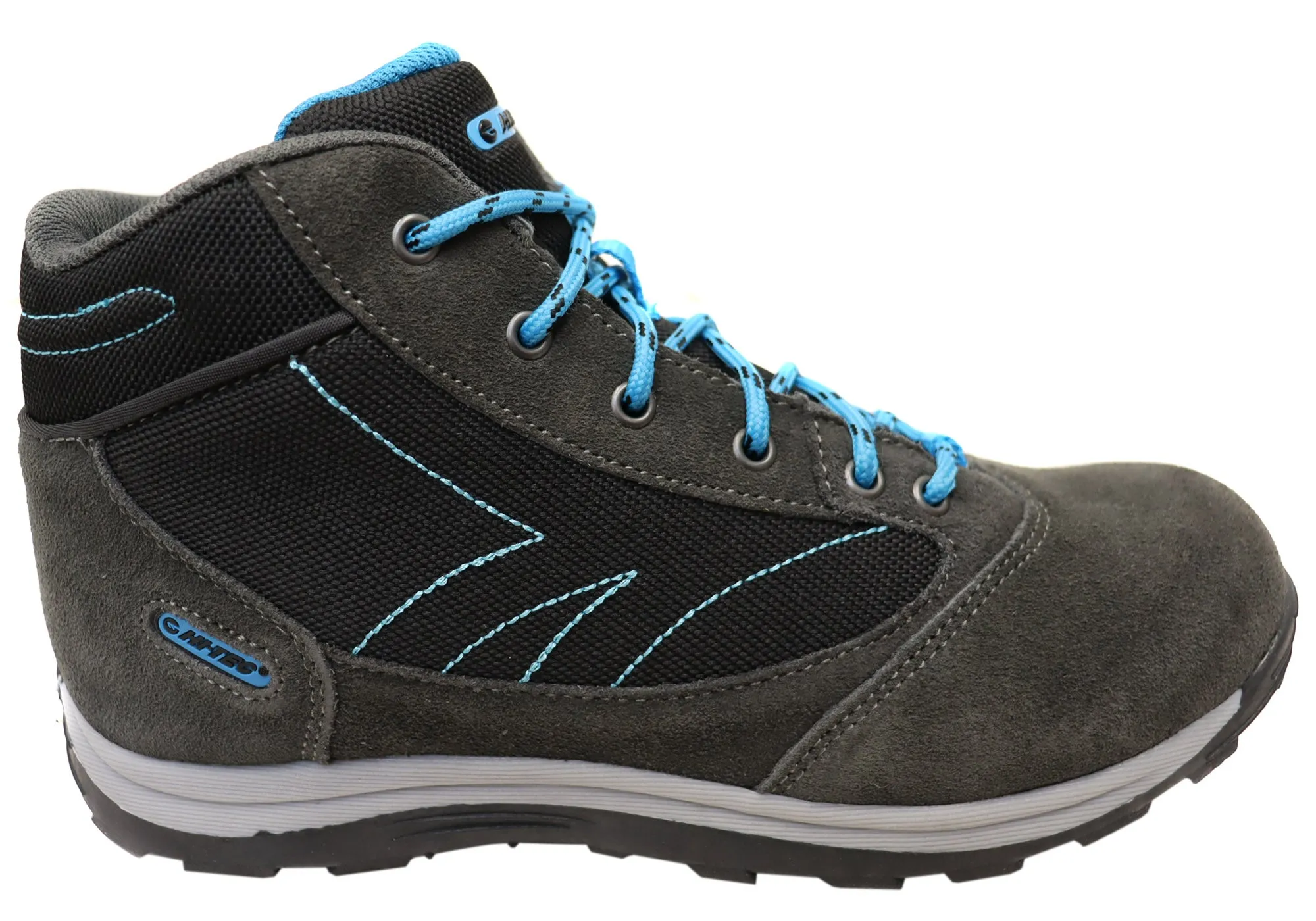 SlipResistant Stable Support Urban Commute Hi Tec Kids Comfortable Gannet Peak III JNR Lace Up Boots