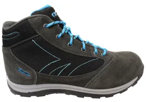 Hi Tec Kids Comfortable Gannet Peak III JNR Lace Up Boots Padded Interior Cold Weather Commuter