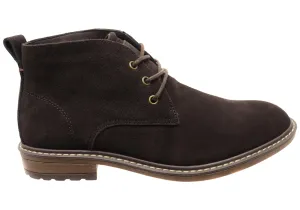 Waterproof Adventure Seeker Natural Comfort Boris Mens Leather Suede Comfortable Lace Up Boots