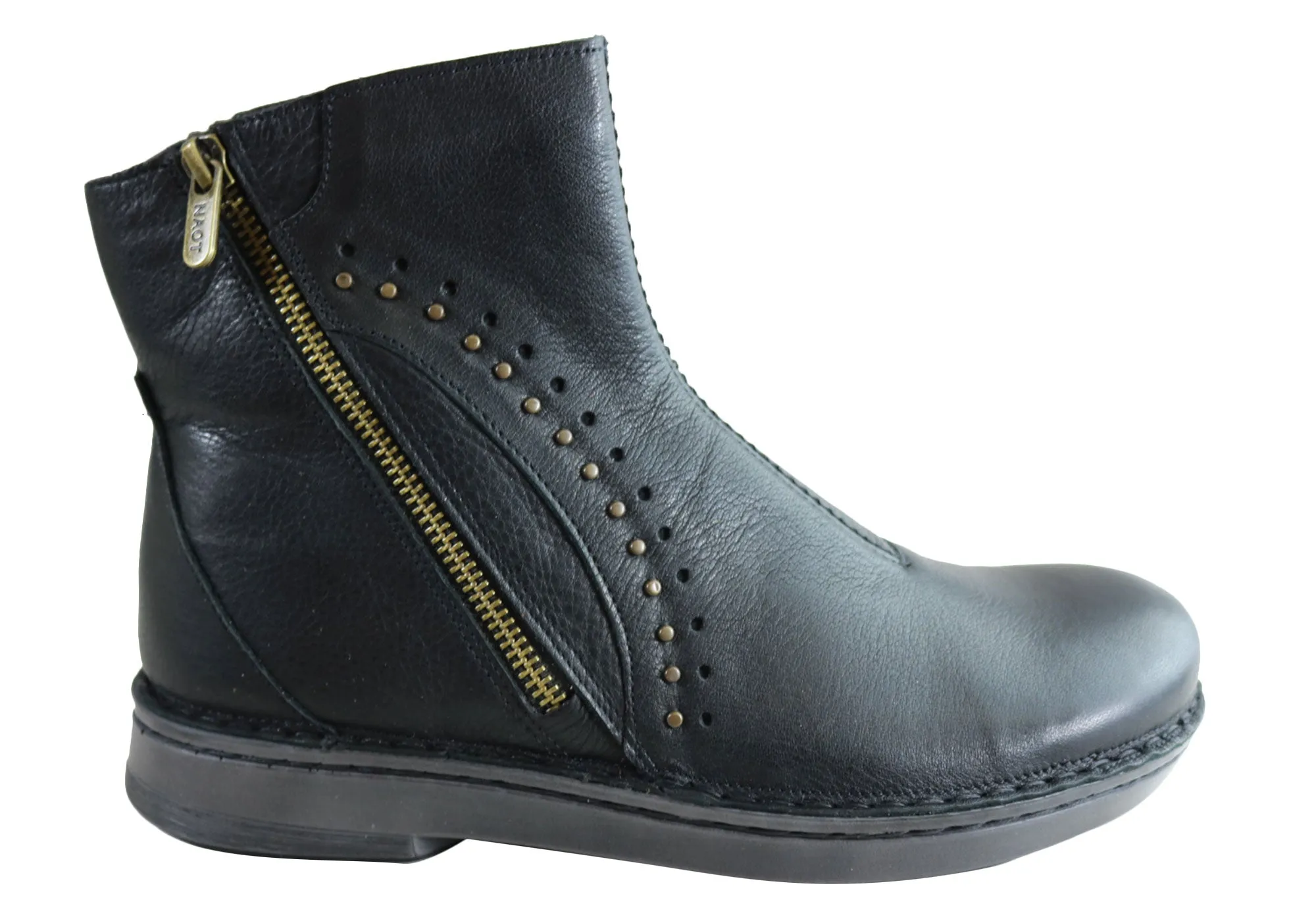 Day Wear Naot Cetona Womens Wide Leather Comfortable Supportive Ankle Boots