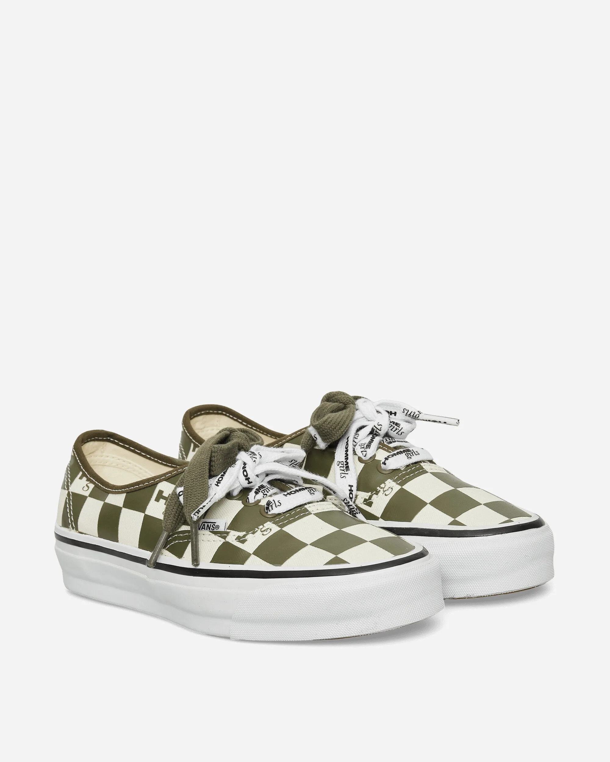 Cushioned Insole HommeGirls Authentic 44 Sneakers Dark Olive