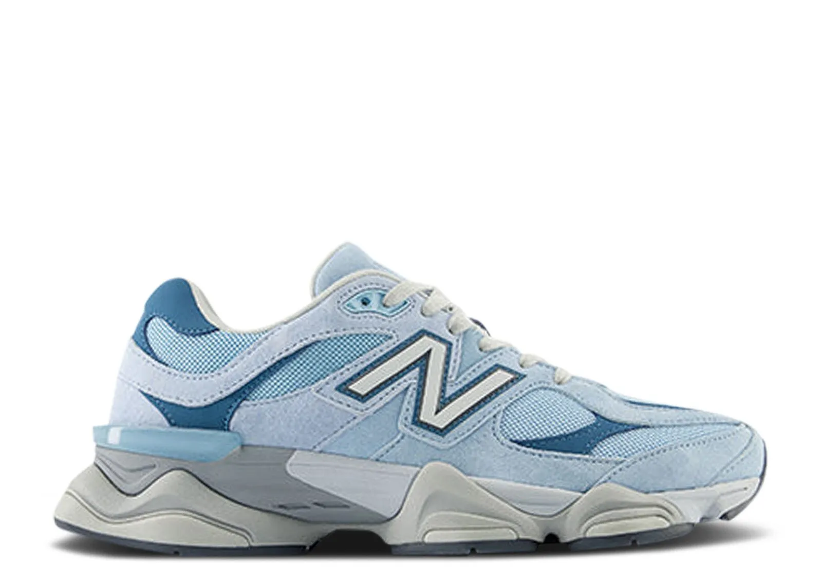 Closet Core Shine Silver New Balance 9060 Chrome Blue