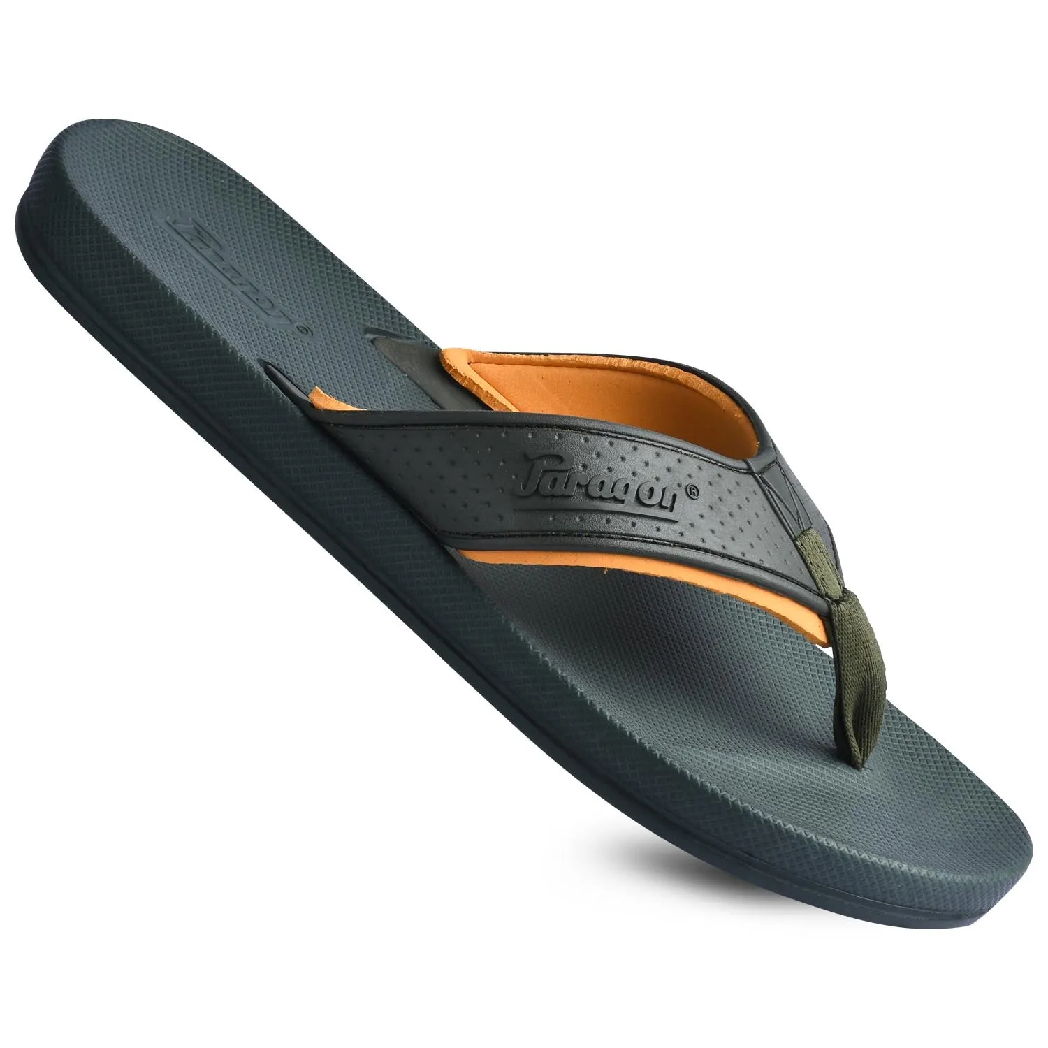 Paragon EVK3413G Men Stylish Lightweight Flipflops | Casual & Comfortable Daily-wear Slippers for Indoor & Outdoor | For Everyday Use Comfortable Fitment