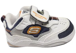 Skechers Infant Baby Little Tails Adjustable Strap Shoes Quick Stride