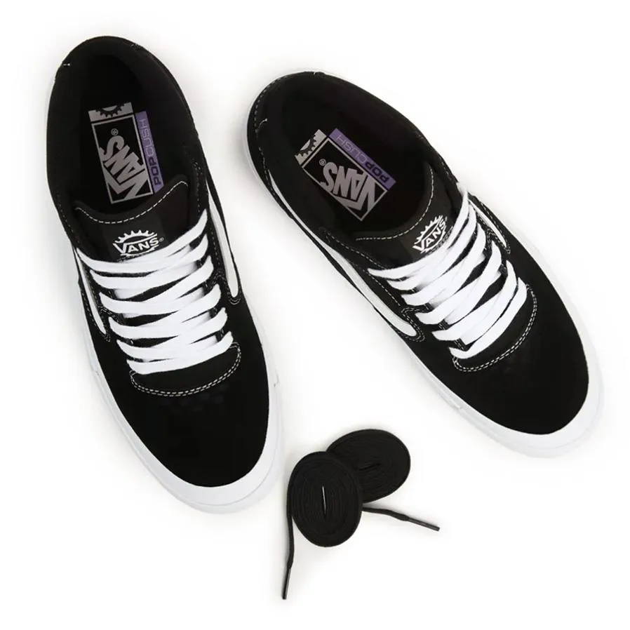 Vans BMX Style 114 - Black/White Gold Tone