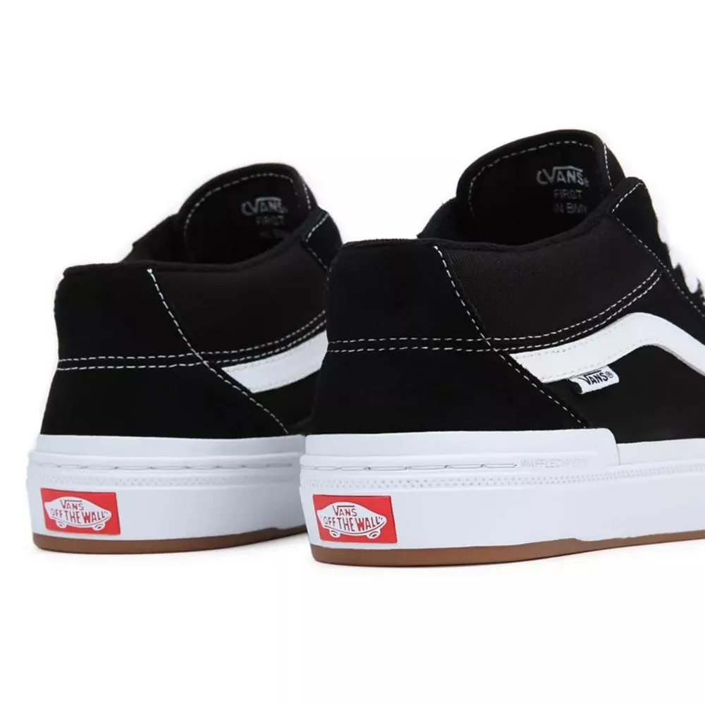 Vans BMX Style 114 - Black/White Arch Support Daily Walk Ultra Light Urban Walkers