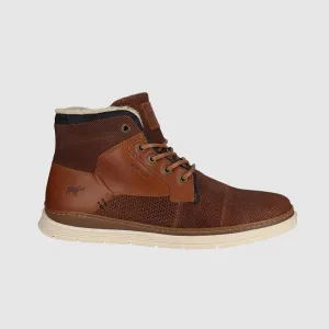 Soil Lace Up Boots Tan Stylish Look Insulated Rough Trail Hiker