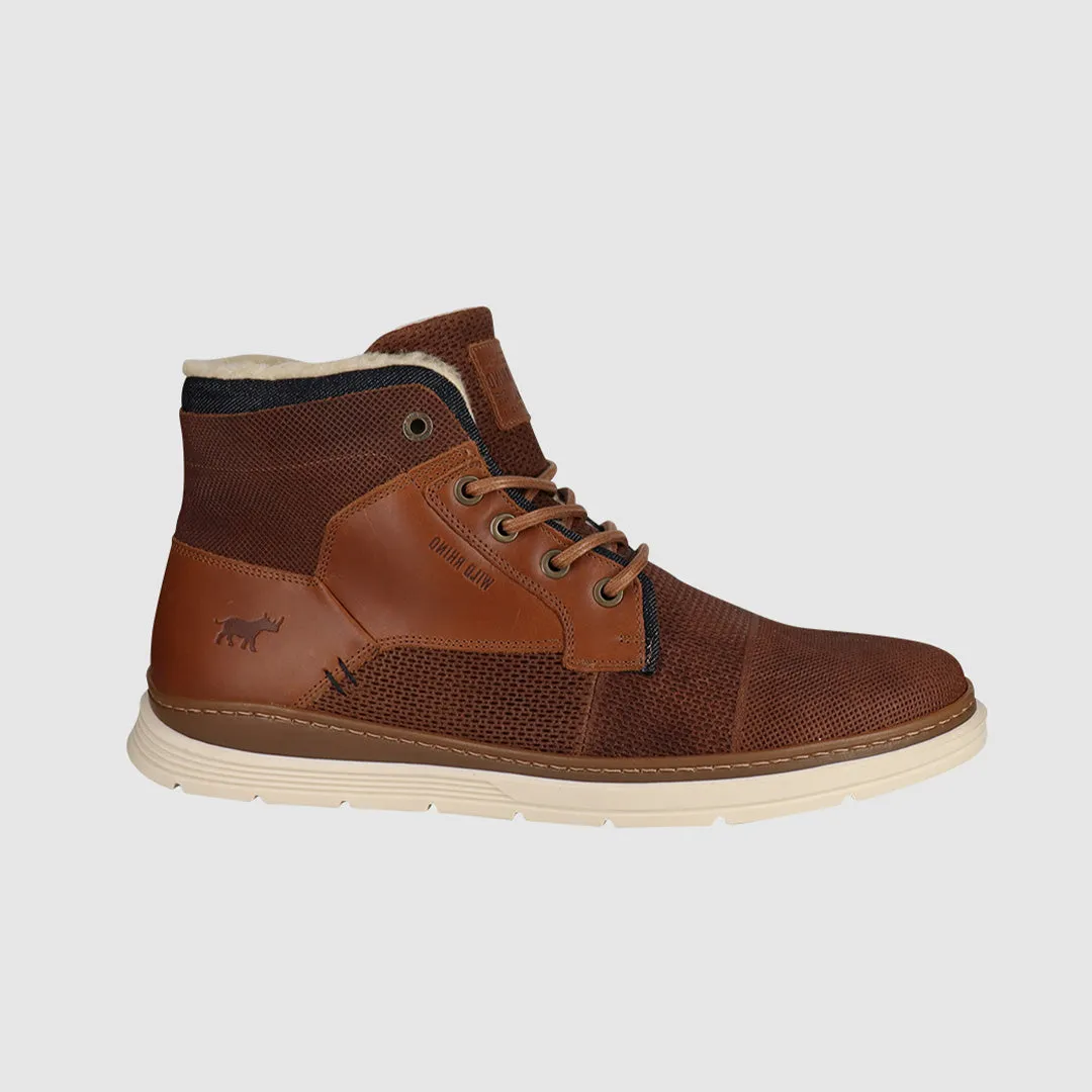 Seamless Comfort Urban Traveler Soil Lace Up Boots Tan