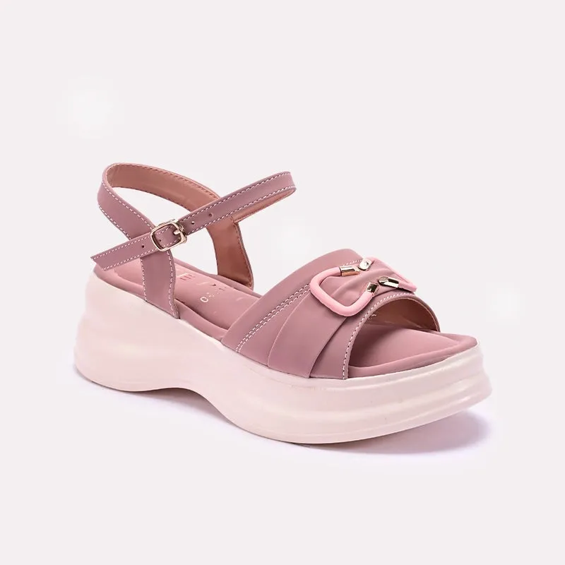 Pink Casual Platform Sandals 0421500 Core Flex Easy Flow