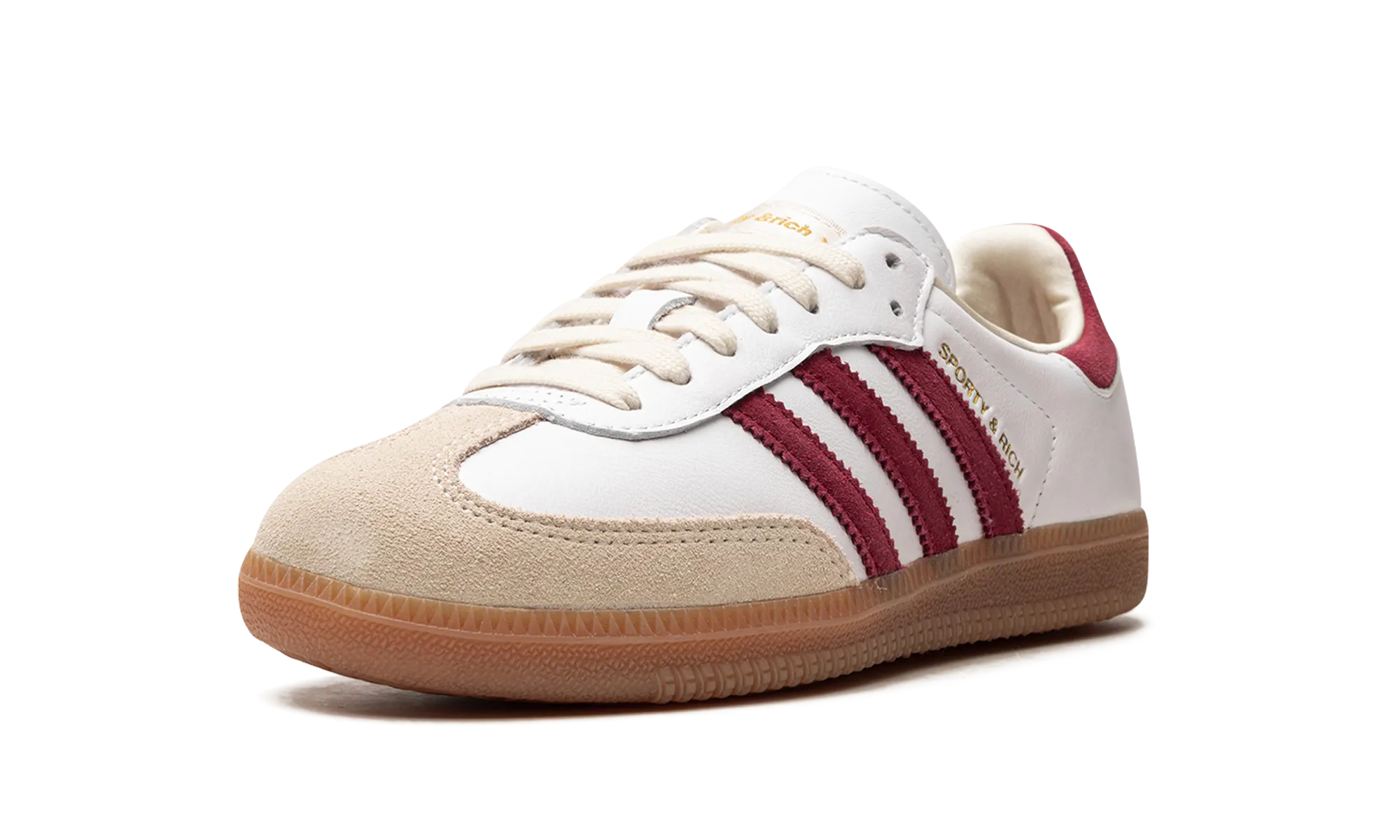 Summer Heat Kids Play Samba OG "Sporty & Rich - White Core Burgundy"