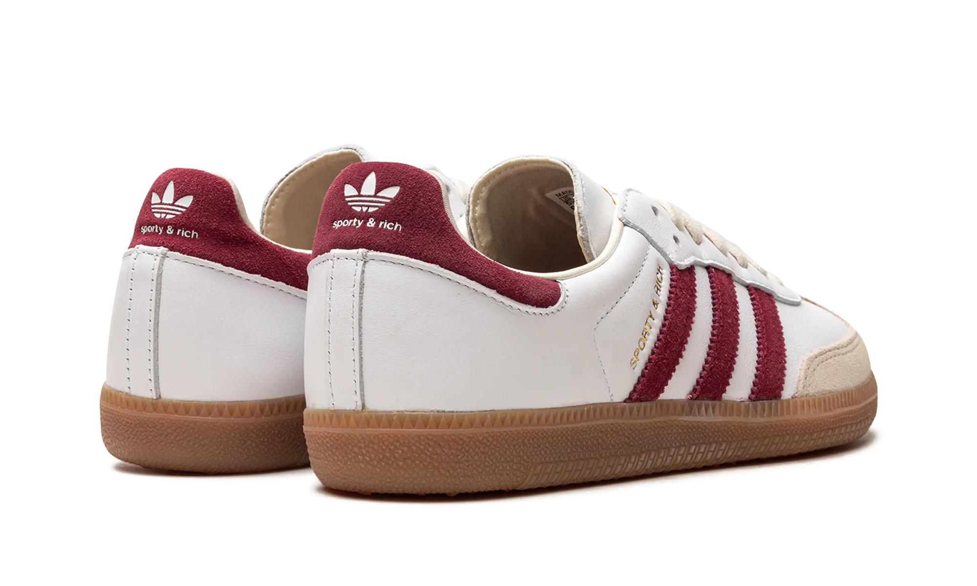 Style Goal Samba OG "Sporty & Rich - White Core Burgundy"