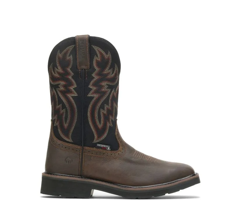 Comfort Lining Rough Terrain Ice Road Men's Rancher Waterproof Steel Toe Wellington Boot