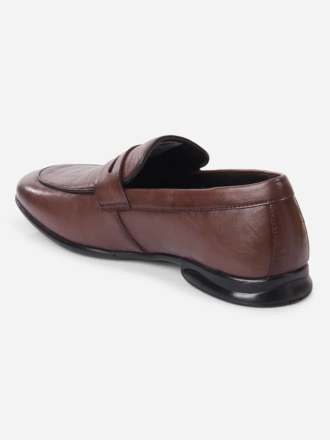Men's Brown Regular Toe Slip On Formal (ID2271) First Move french chic