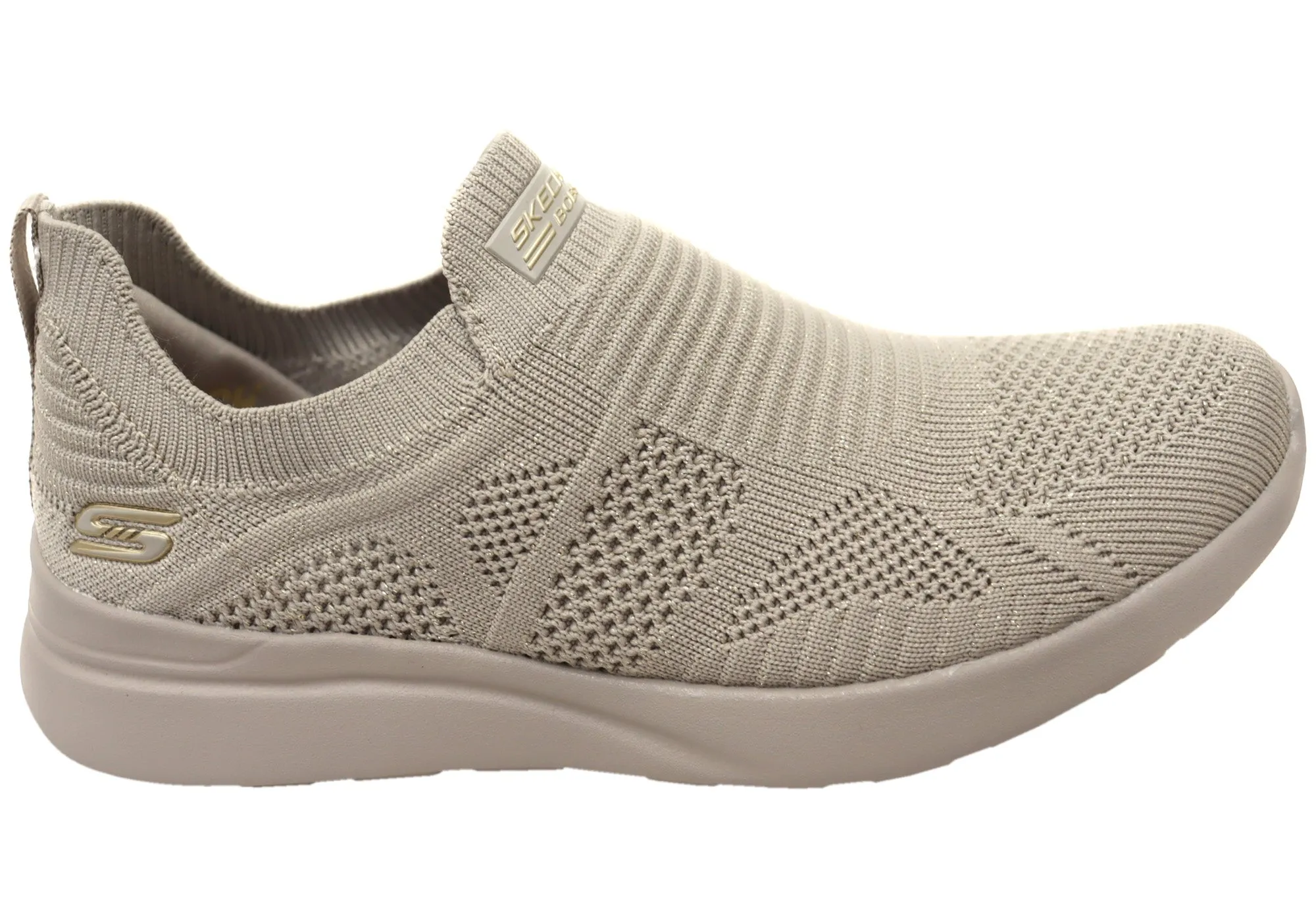 Soft Leather Bold Color Scheme Skechers Womens BOBS Milano Purely Radiant Comfortable Slip On Shoes