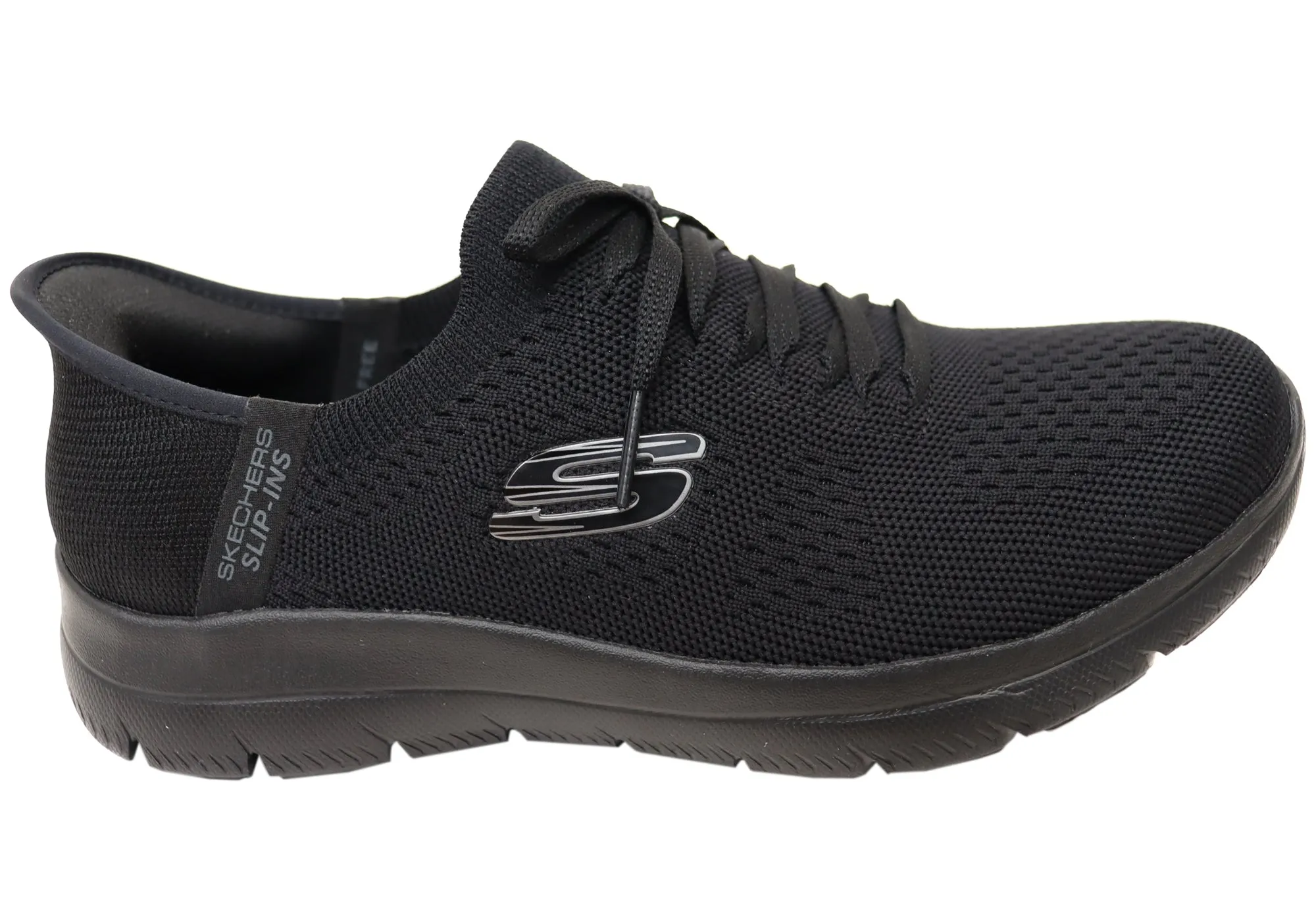 Skechers Womens Slip Ins Summits New Daily Wide Fit Comfortable Shoes Training Ready PaddedCollar