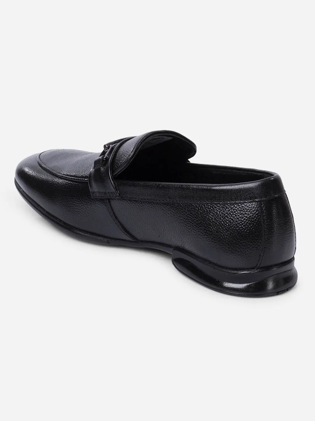 Heritage Craft Men's Black Regular Toe Slip On Formal (ID2270)