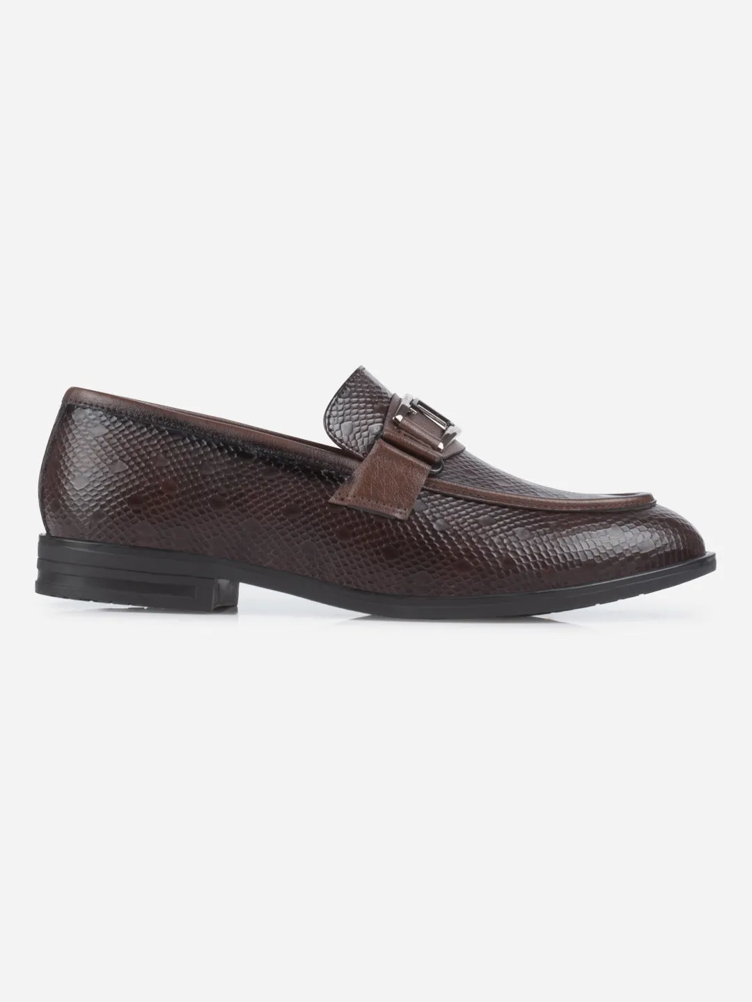 Everyday Comfort Men's Brown Semi Fomal Formal Slip On (IX1088)