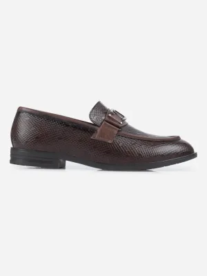 Everyday Comfort Men's Brown Semi Fomal Formal Slip On (IX1088)