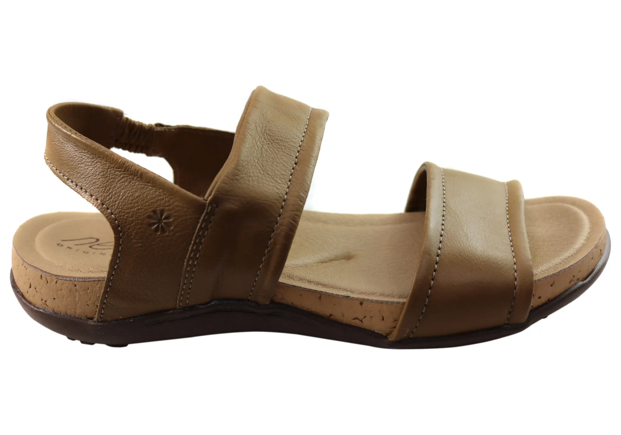 New Face Echo Womens Comfortable Leather Sandals Made In Brazil Light Breathable Weekend Chill