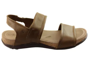 New Face Echo Womens Comfortable Leather Sandals Made In Brazil Light Breathable Weekend Chill