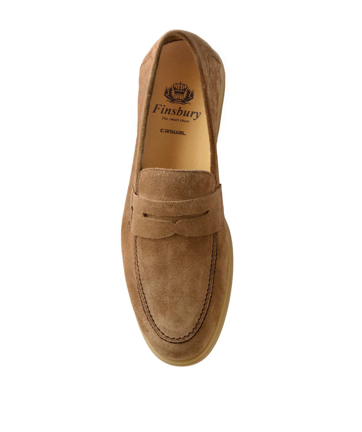 Mocassin PORTOBELLO Daim Noisette Weekend Active Resilient Grip