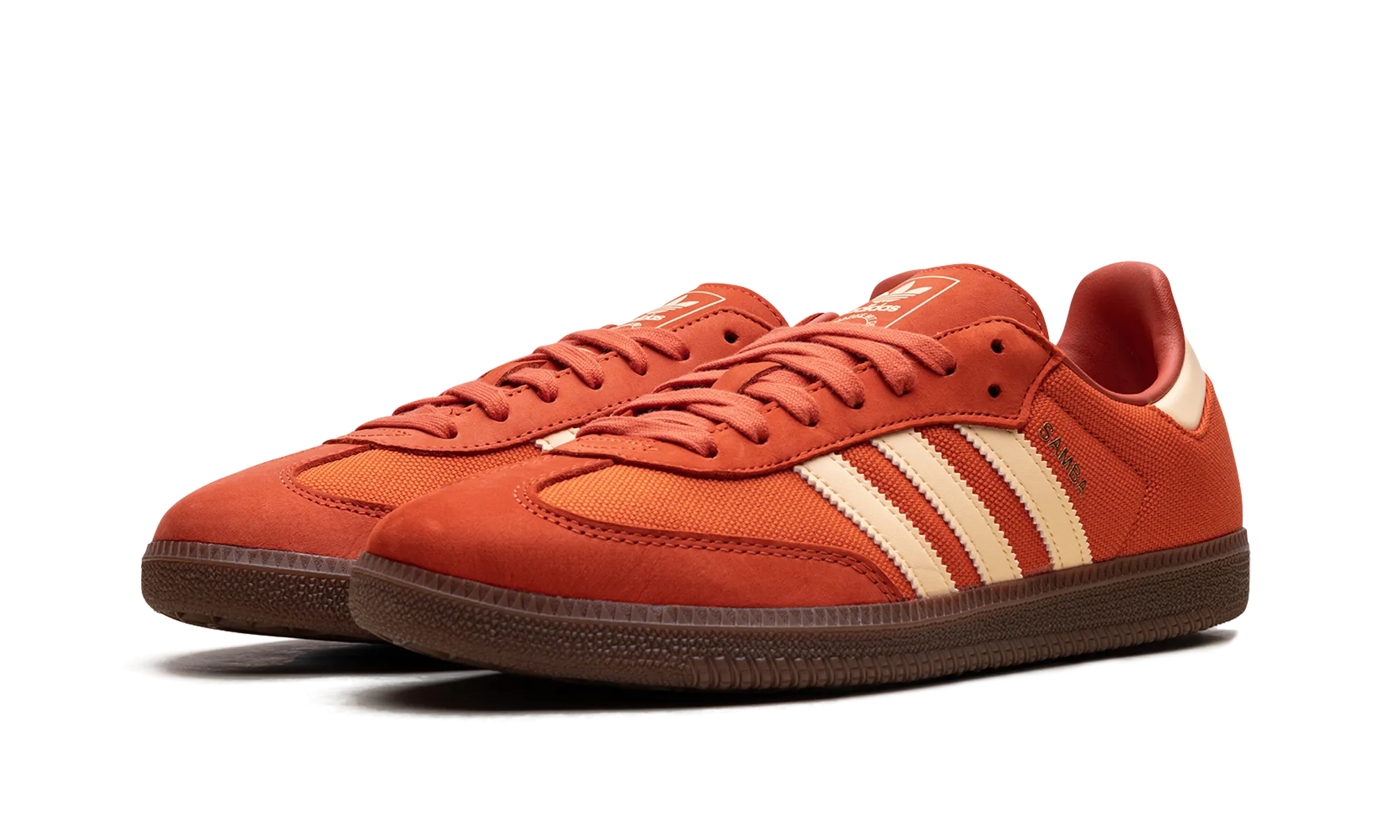 Samba OG "Collegiate Orange" Rain Step Stretch Fabric Weekend Trip