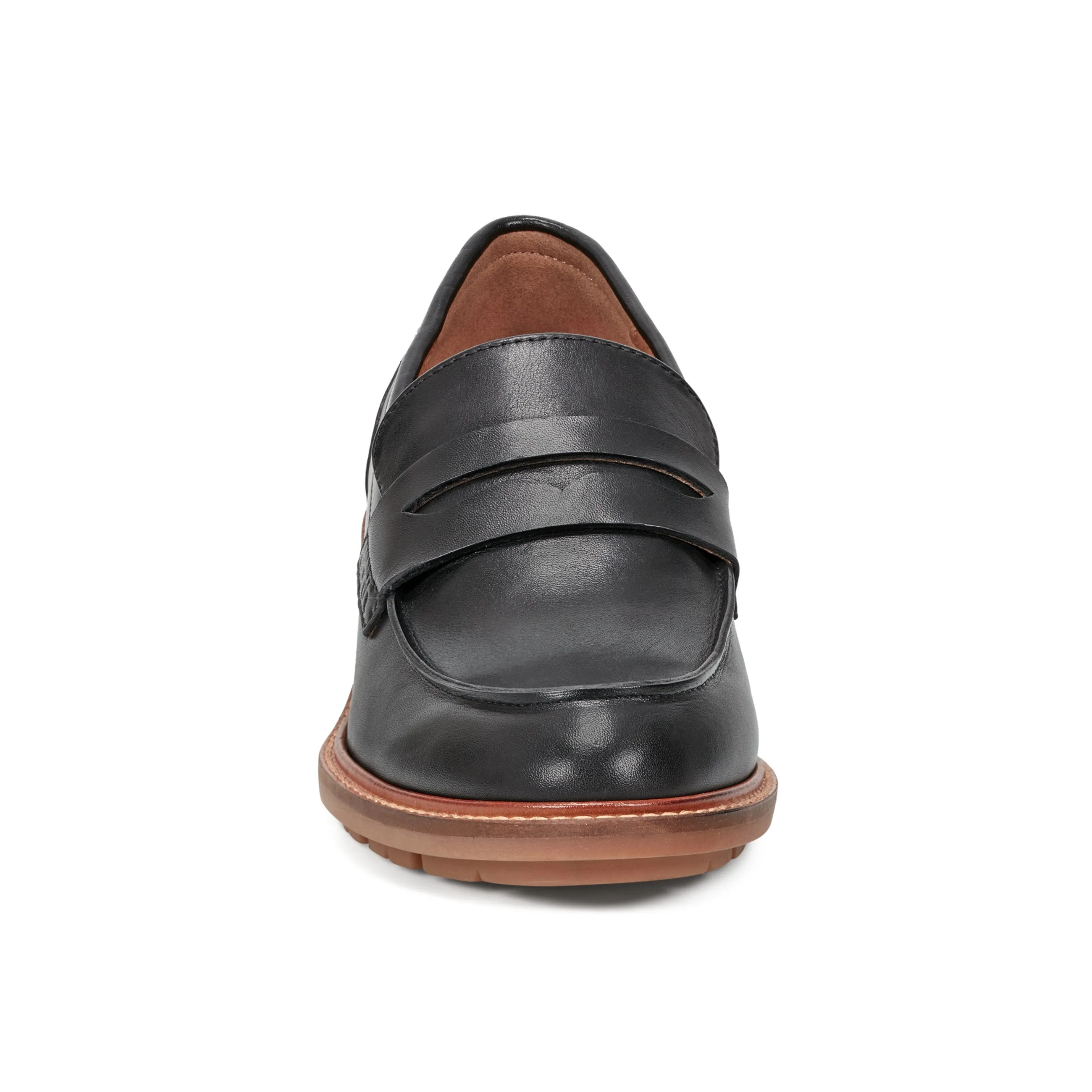 Grace Walk Lindy Almond Toe Casual Slip-on Penny Loafers