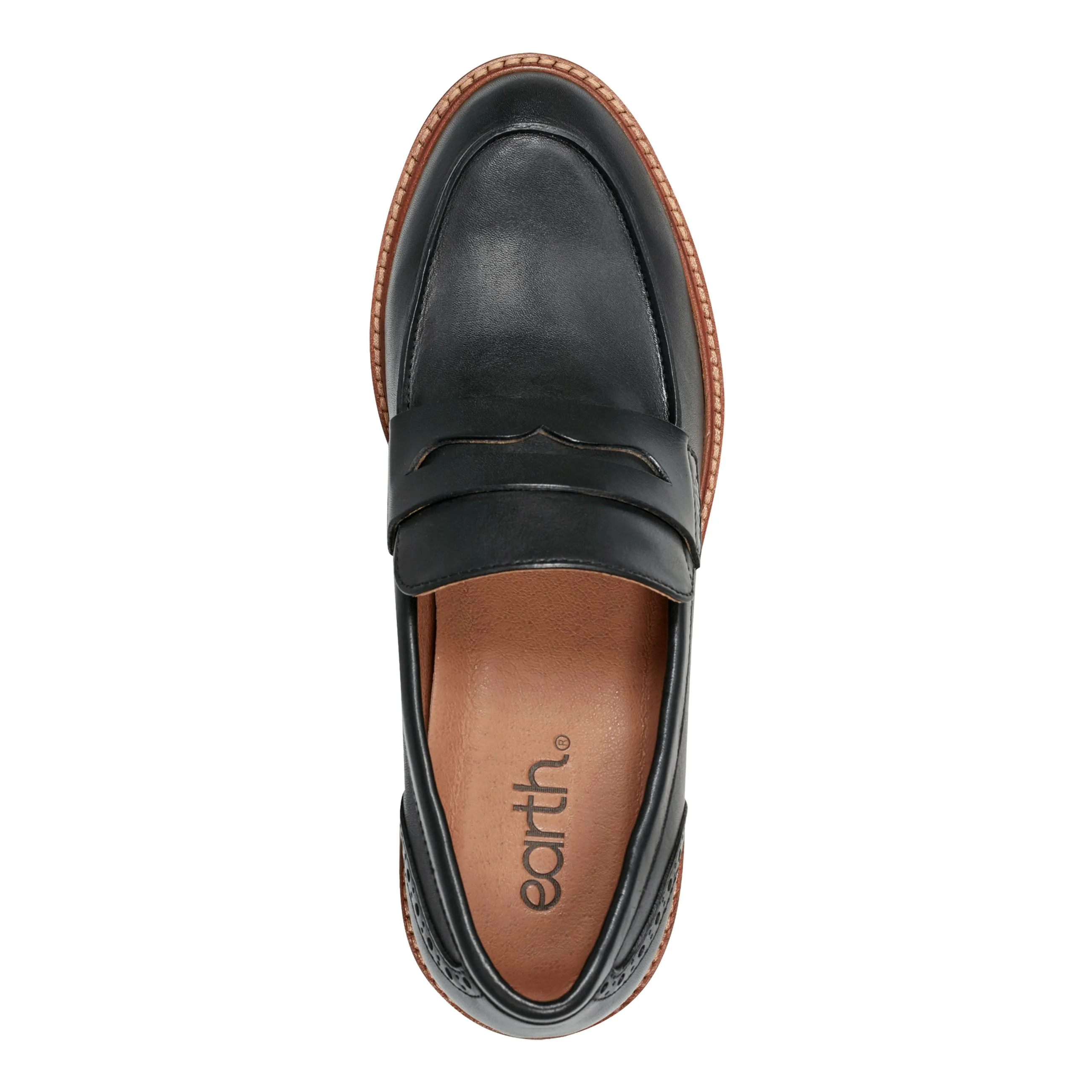 spring fresh Work Lindy Almond Toe Casual Slip-on Penny Loafers