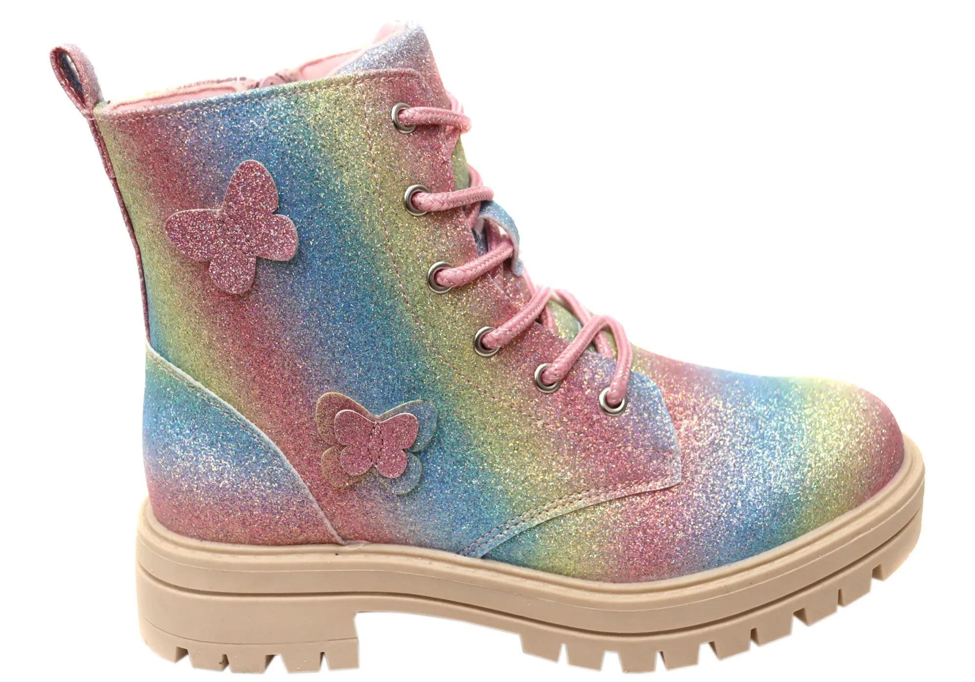Grosby Freya Girls Kids Comfortable Ankle Boots Comfortable Balance