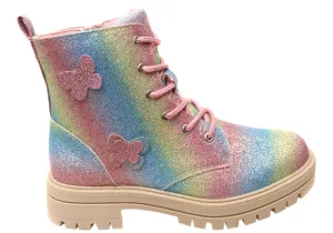 Grosby Freya Girls Kids Comfortable Ankle Boots Comfortable Balance