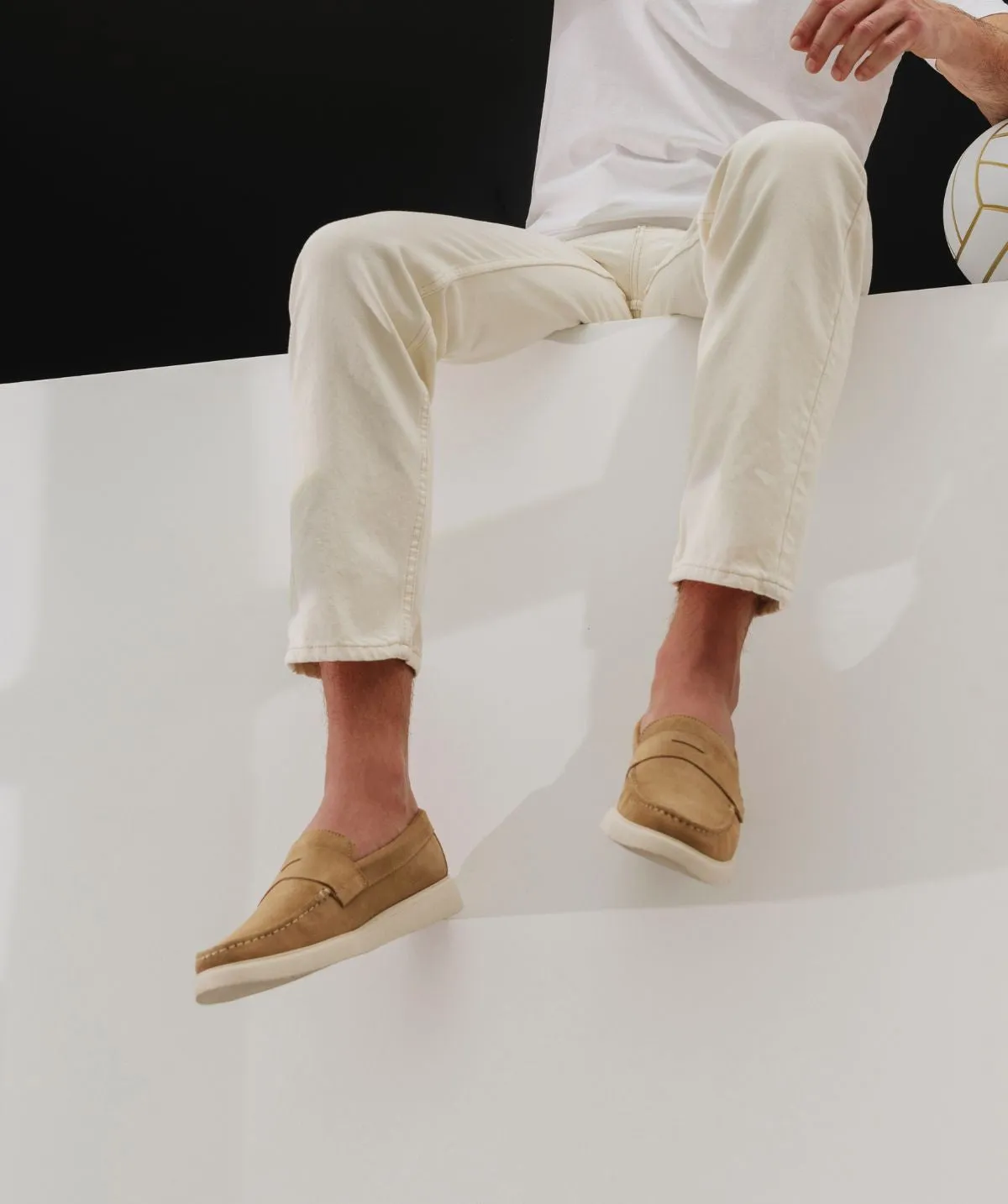 Street Formal Mocassin ACAPULCO Veau Velours Sable